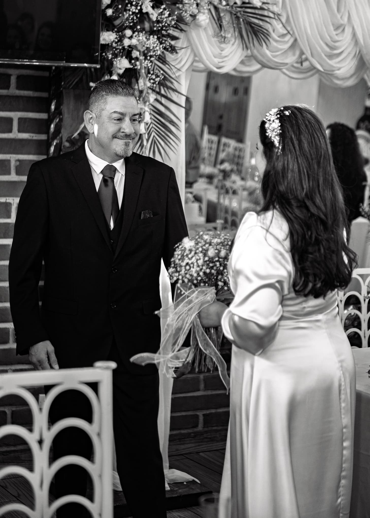 Retrato documental en blanco y negro